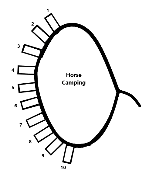 Horse Camping Map